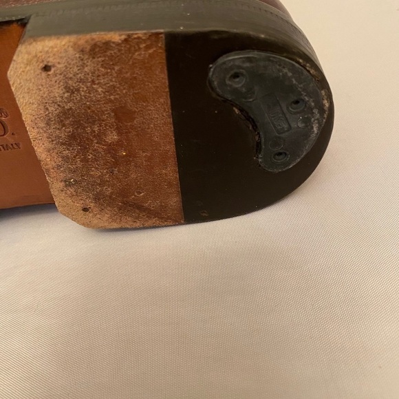 CABLE & CO Tassel Loafers Cordovan Shoes Size 9.5 Made In Italy - Picture 12 of 12